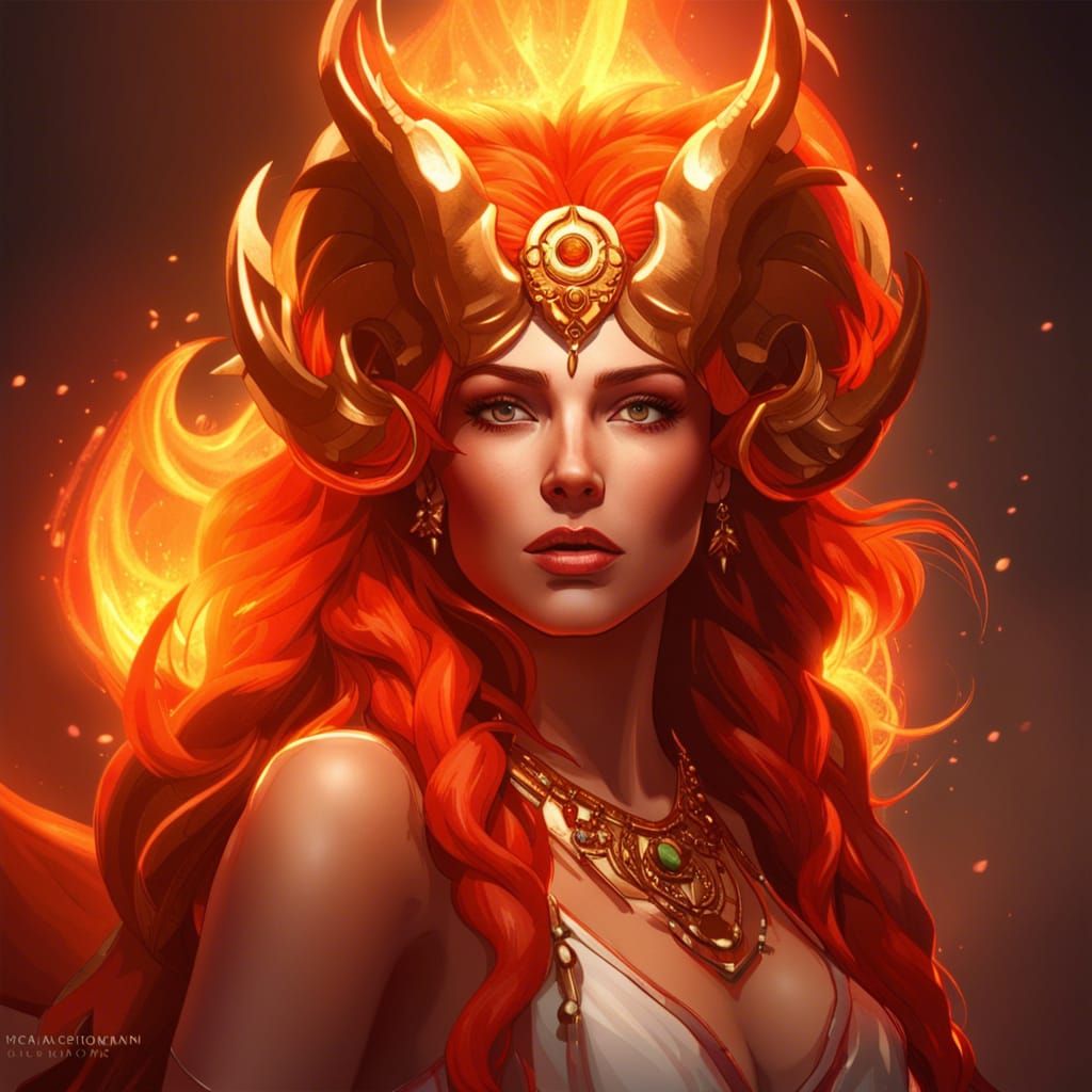 Zodiac Goddess Aries