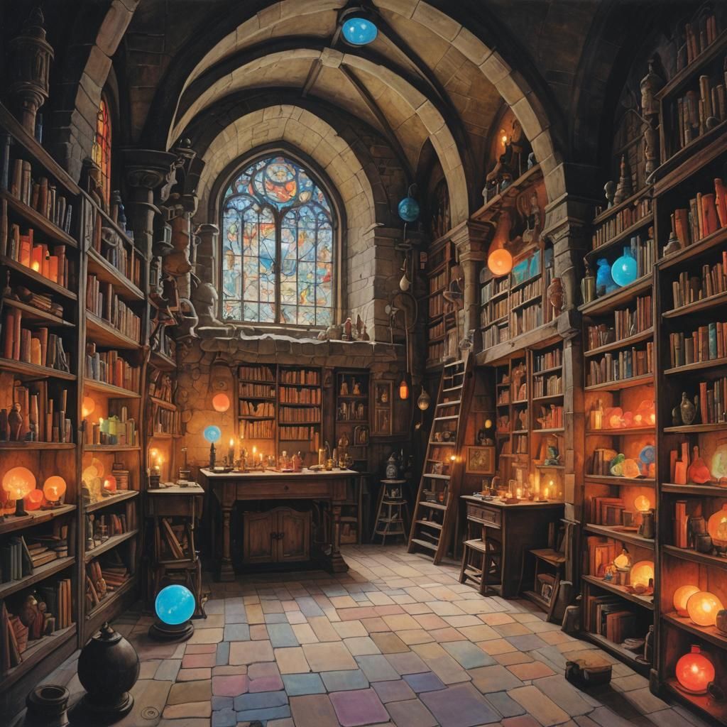 Art by Alan Lee, Ivan Bilibin, James Turrell, Wassily Kandin...