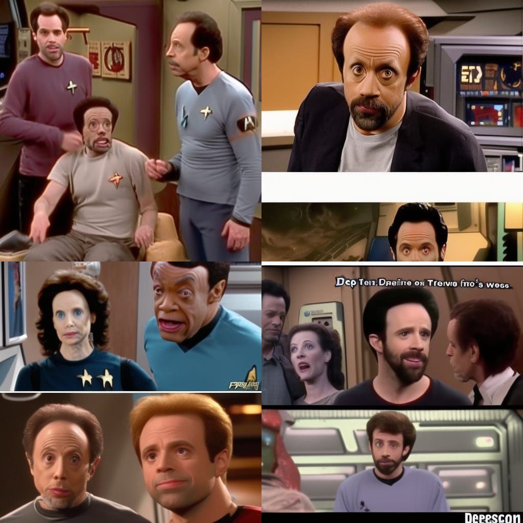 crossover between It's Always Sunny in Philadelphia and Star Trek Deep Space Nine