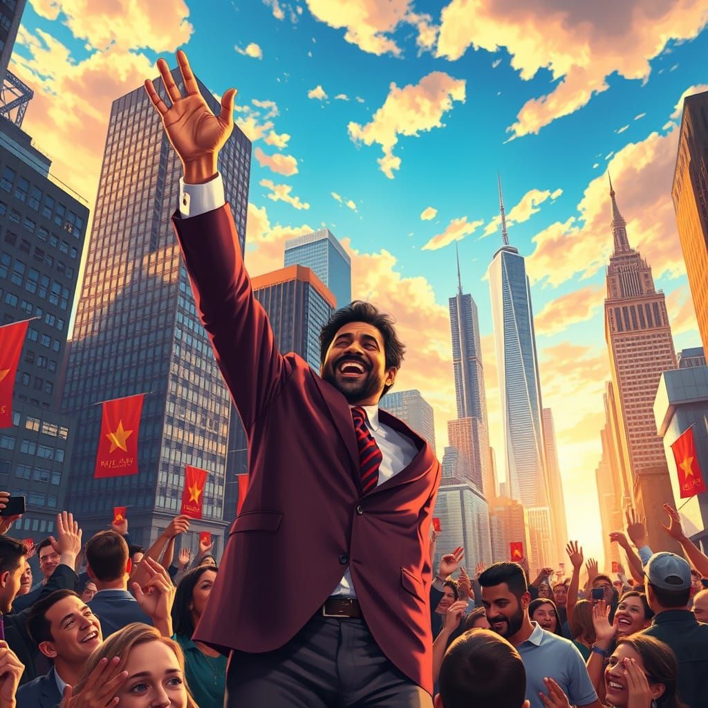 Zohran Mamdani won the mayoral election.