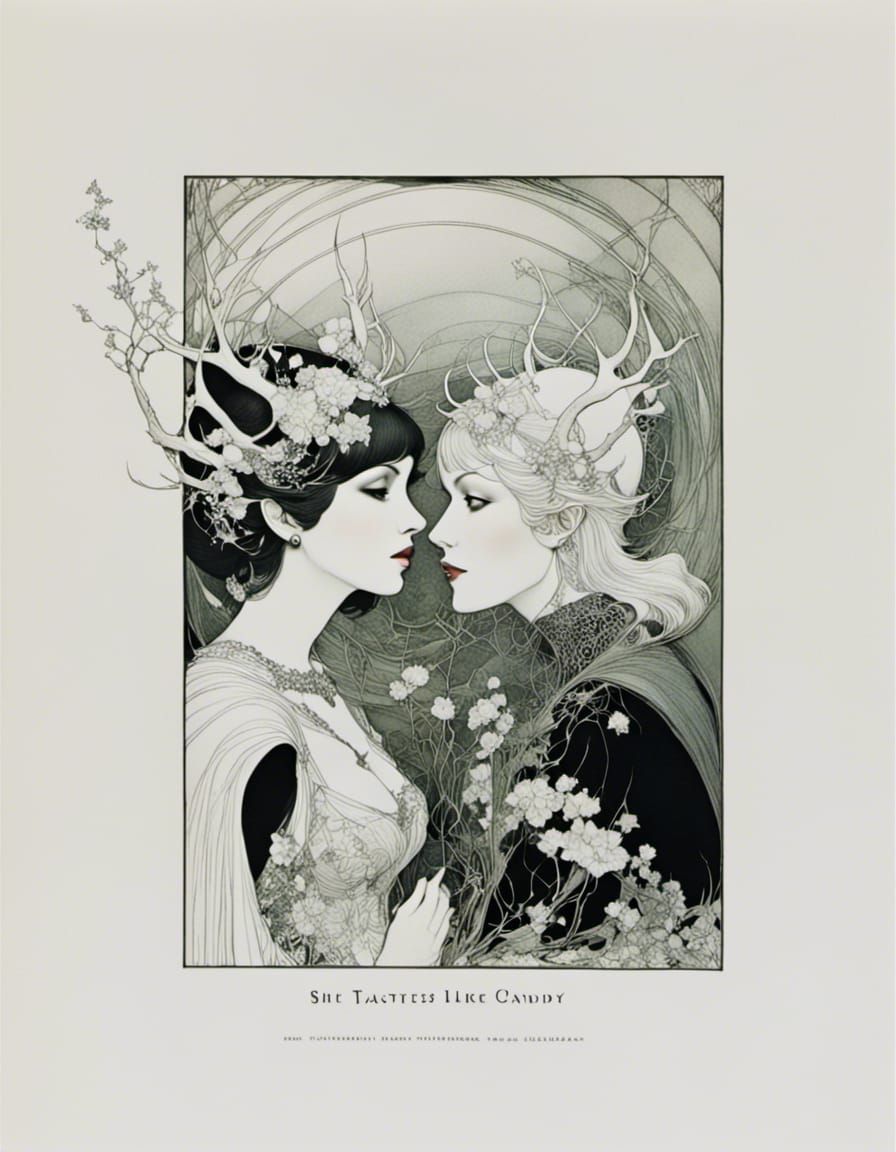 Surreal Woman Digital Art