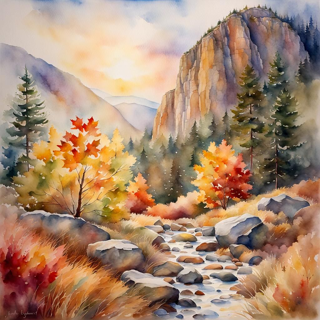 Joyful Praise: A Watercolor Celebration of Song