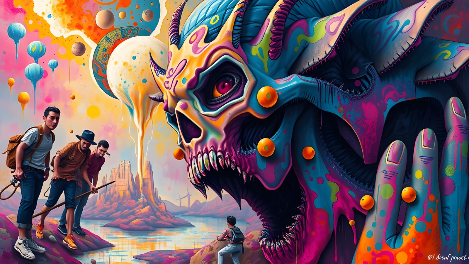 Graffiti Art: De-Evolution of the Mind