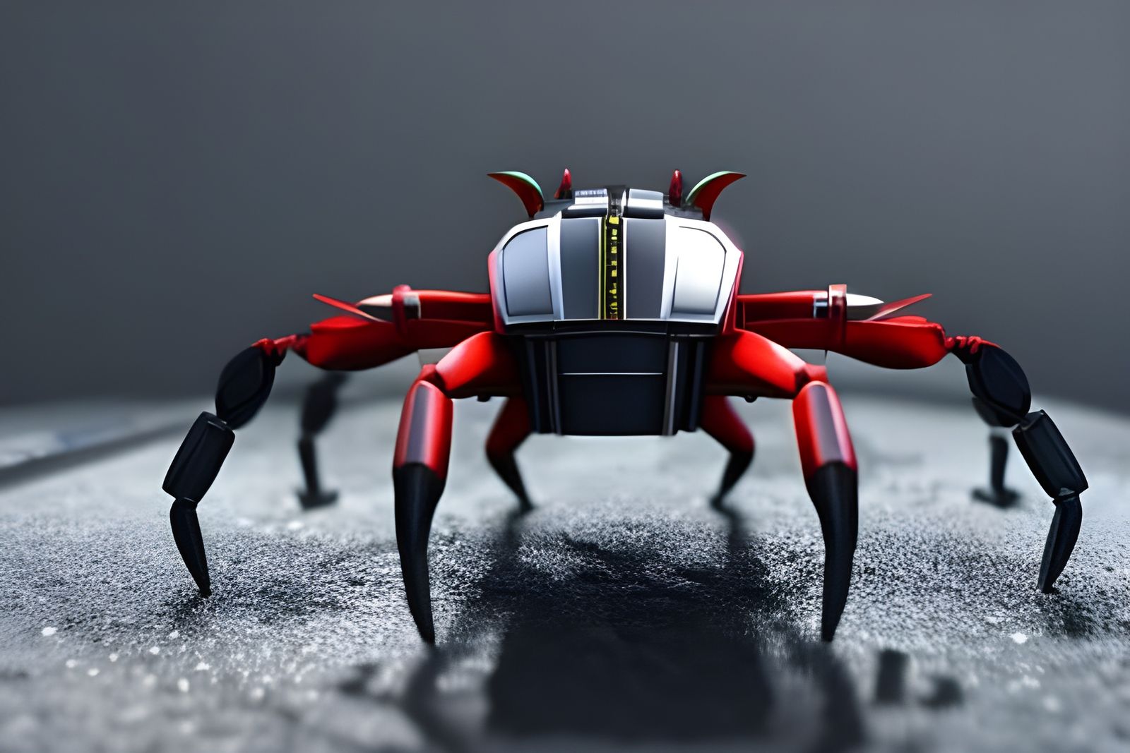A double agent soldier crab drone
