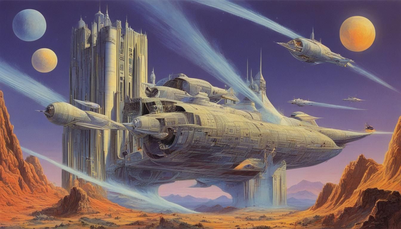 Beautiful and Dangerous Sci-Fi Art