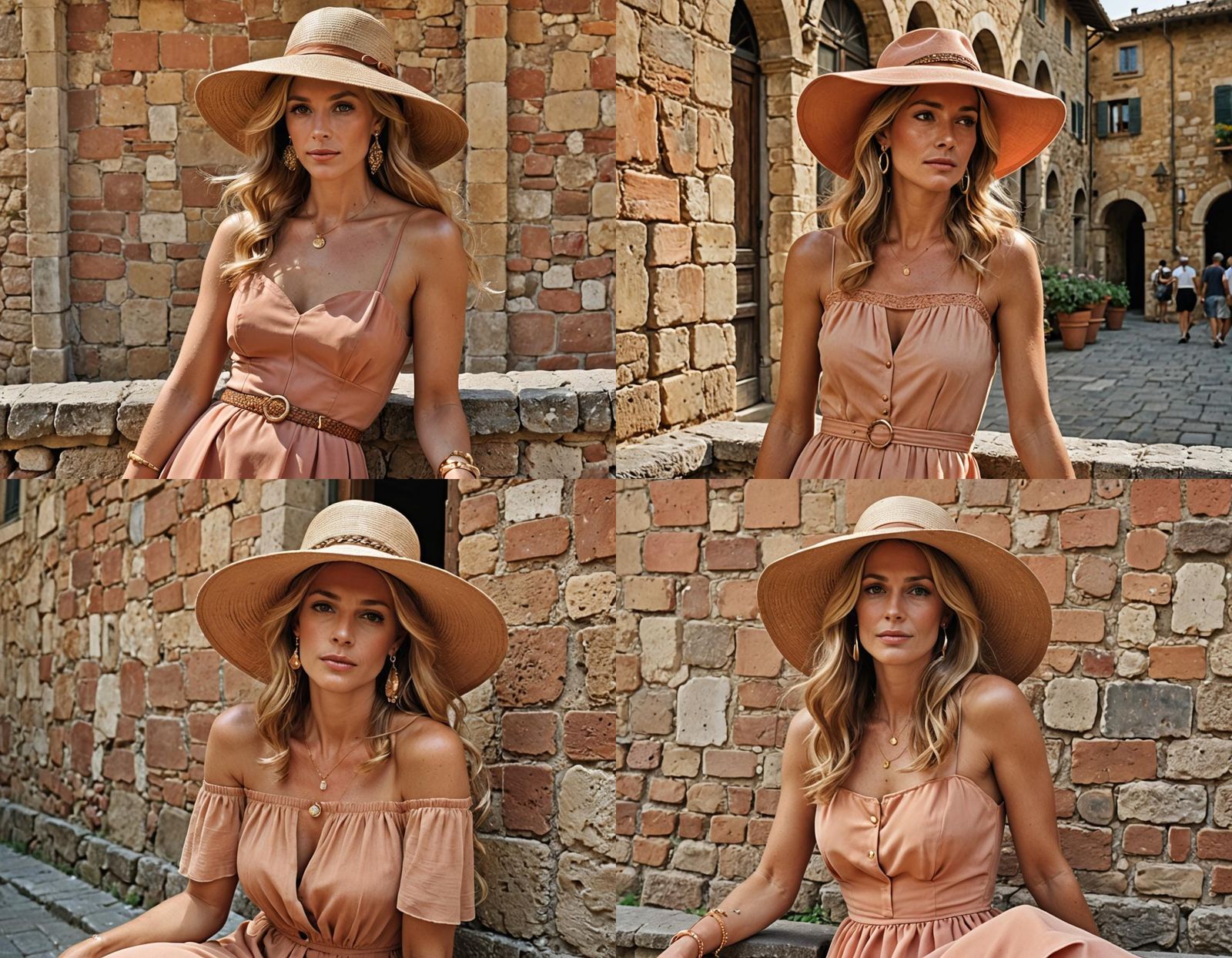 Film Icons in Tuscany: Hyper-Realistic Portrait