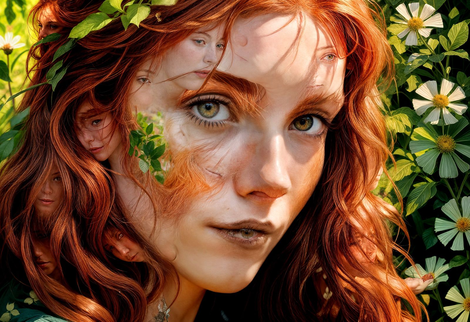 Beautiful Redhead Portrait