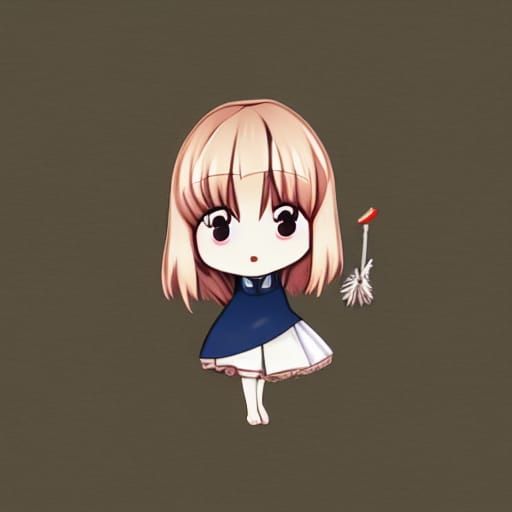 Chibi Style AI Image