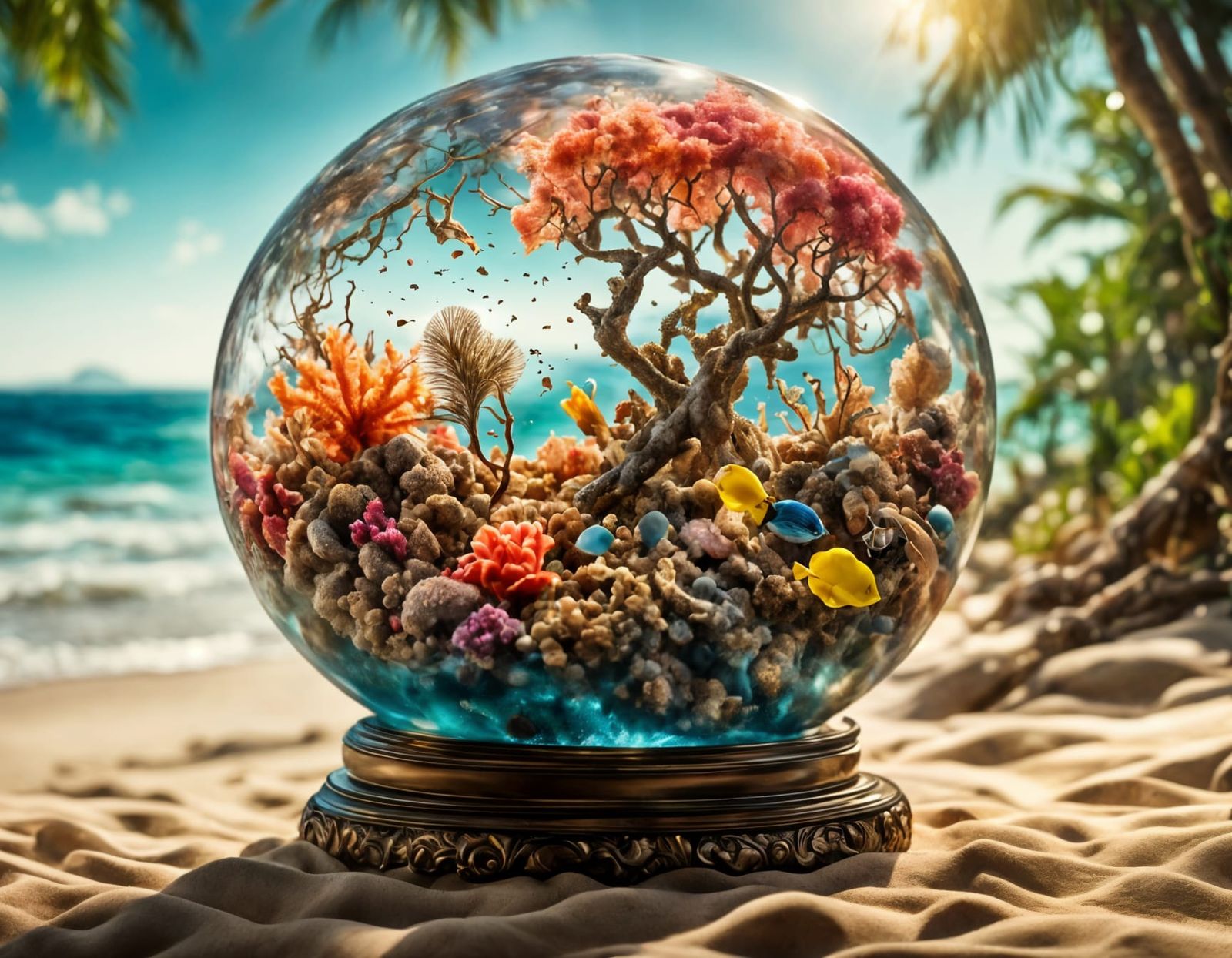 a reef at the beach :)