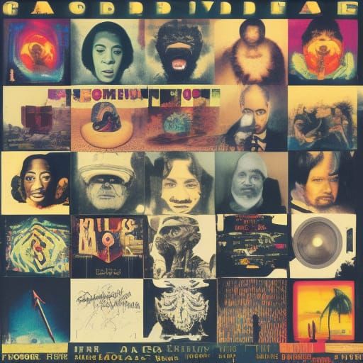 Striking Record Album Cover Art Design