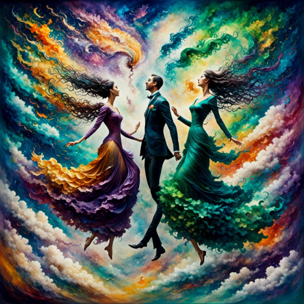 Dreamlike Surrealism with Gravity Defiance