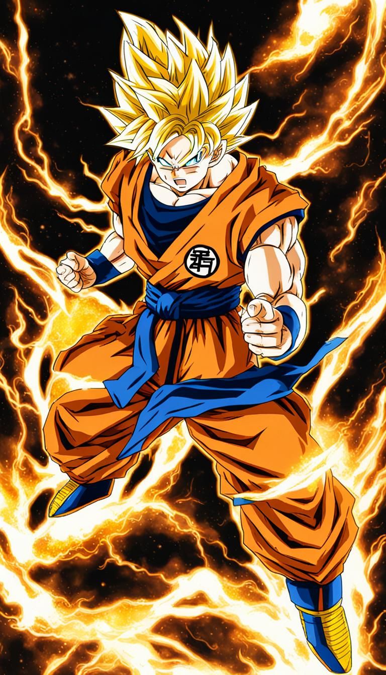 Epic Son Goku super sayajin