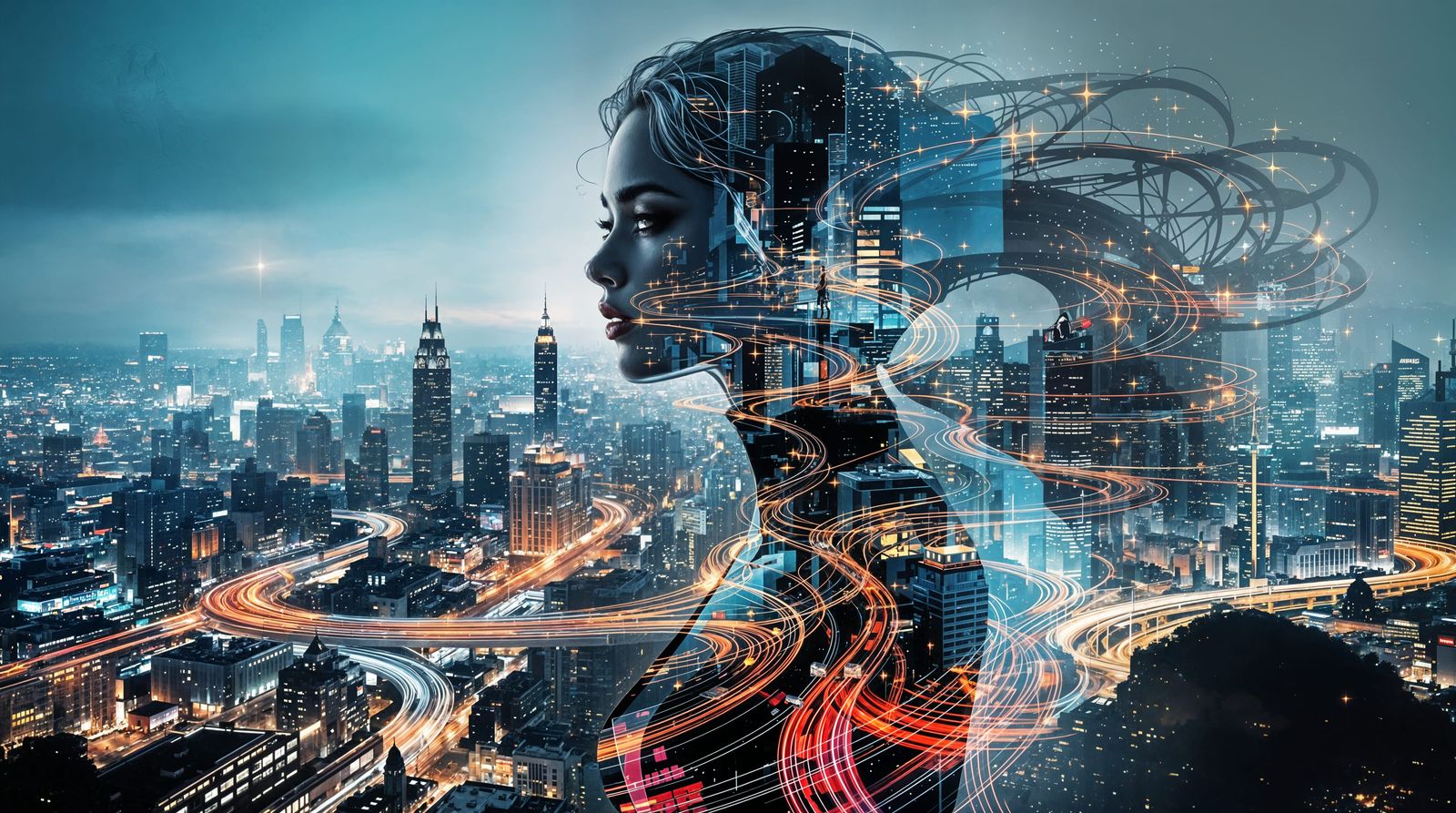 Urban Goddess Emanates City Energy