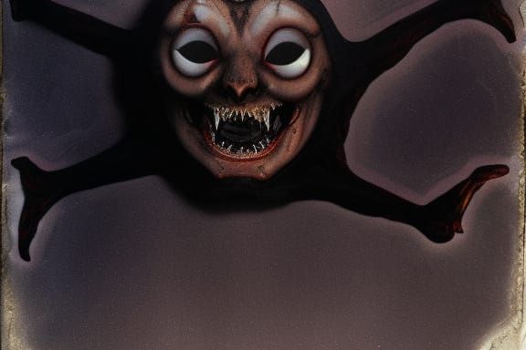 Three-Headed Demon in Ice Hell