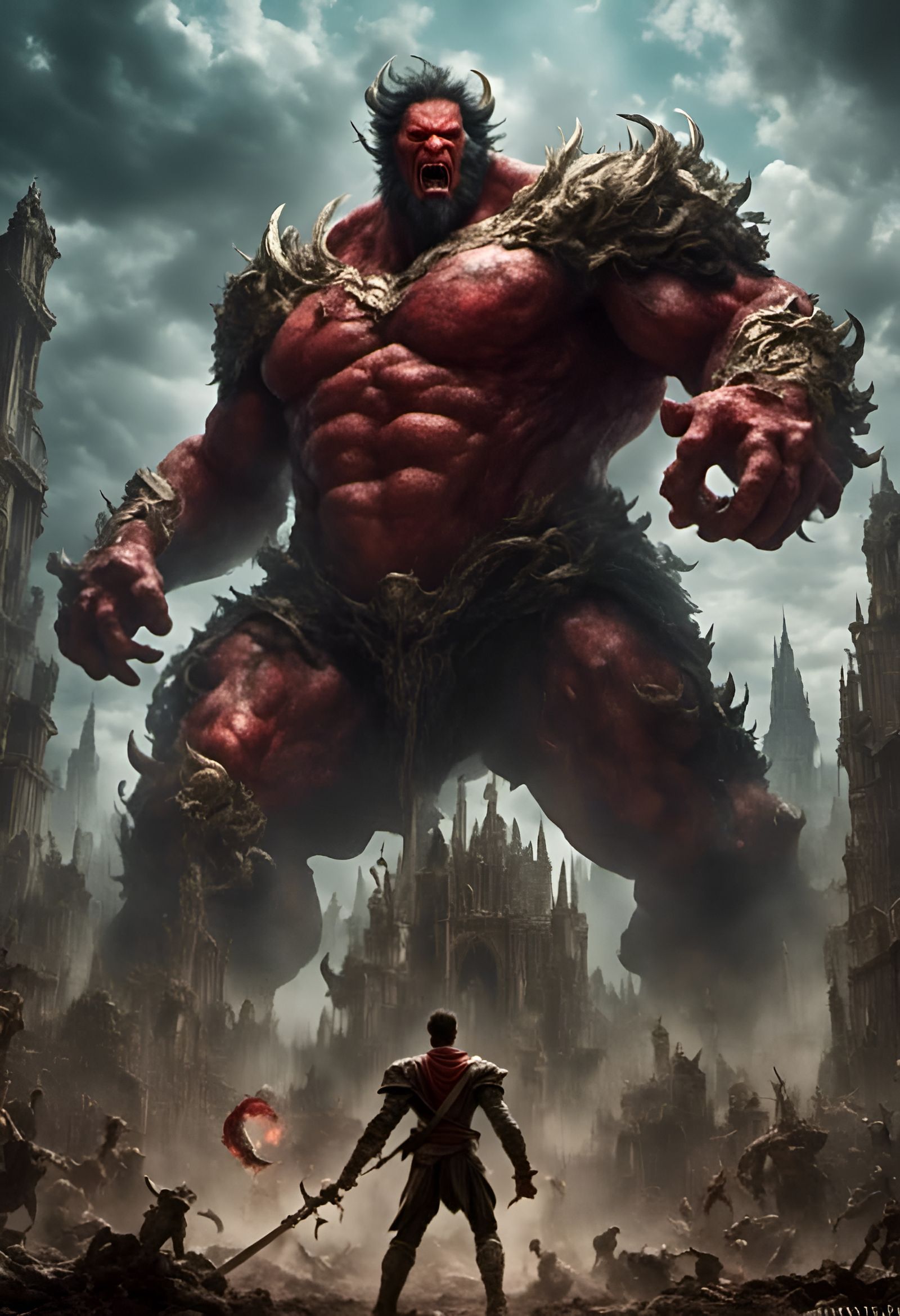 Titan Ready for Battle