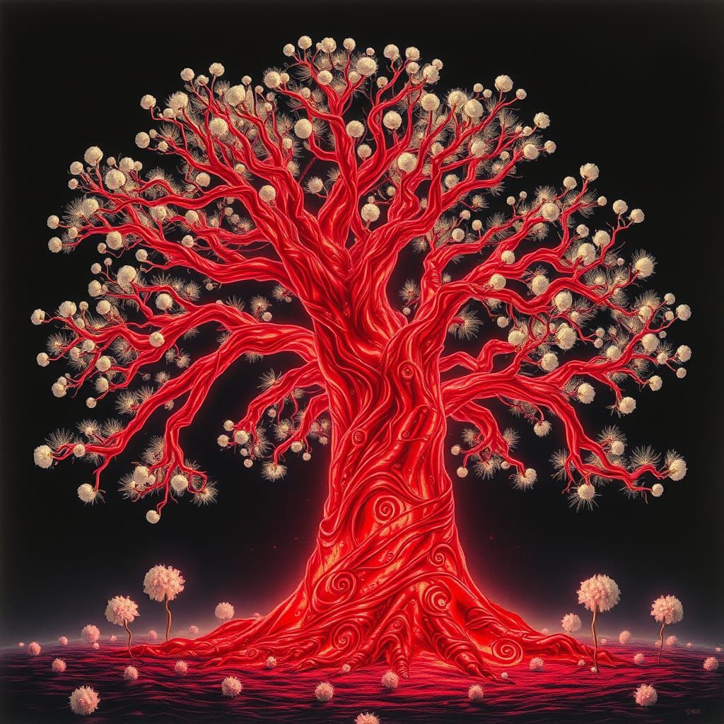 Ethereal Tree of Mystical Energy