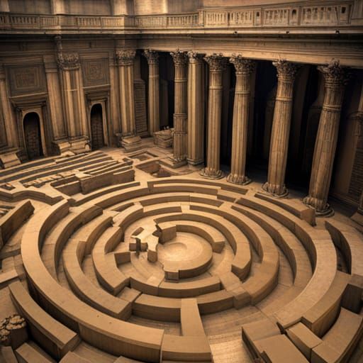 The Labyrinth was an ingenious maze commissioned by King Min...