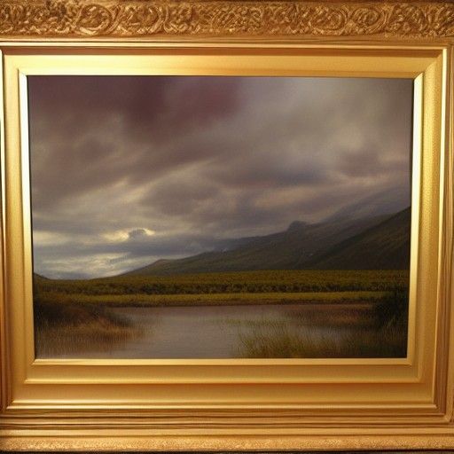 Comfort: An Oil Painting in the Style of Gurney