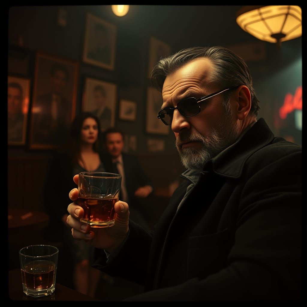 Gritty Detective Watches Sultry Singer in Smoky Jazz Club