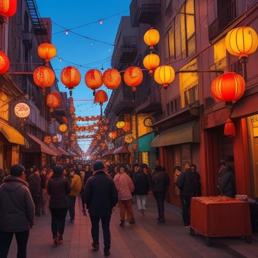 Chinatown, San Francisco, 1970, in Blended Styles