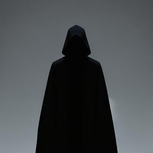 Mysterious Figure Generated by AI