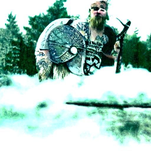 Viking Warrior Digital Rendering