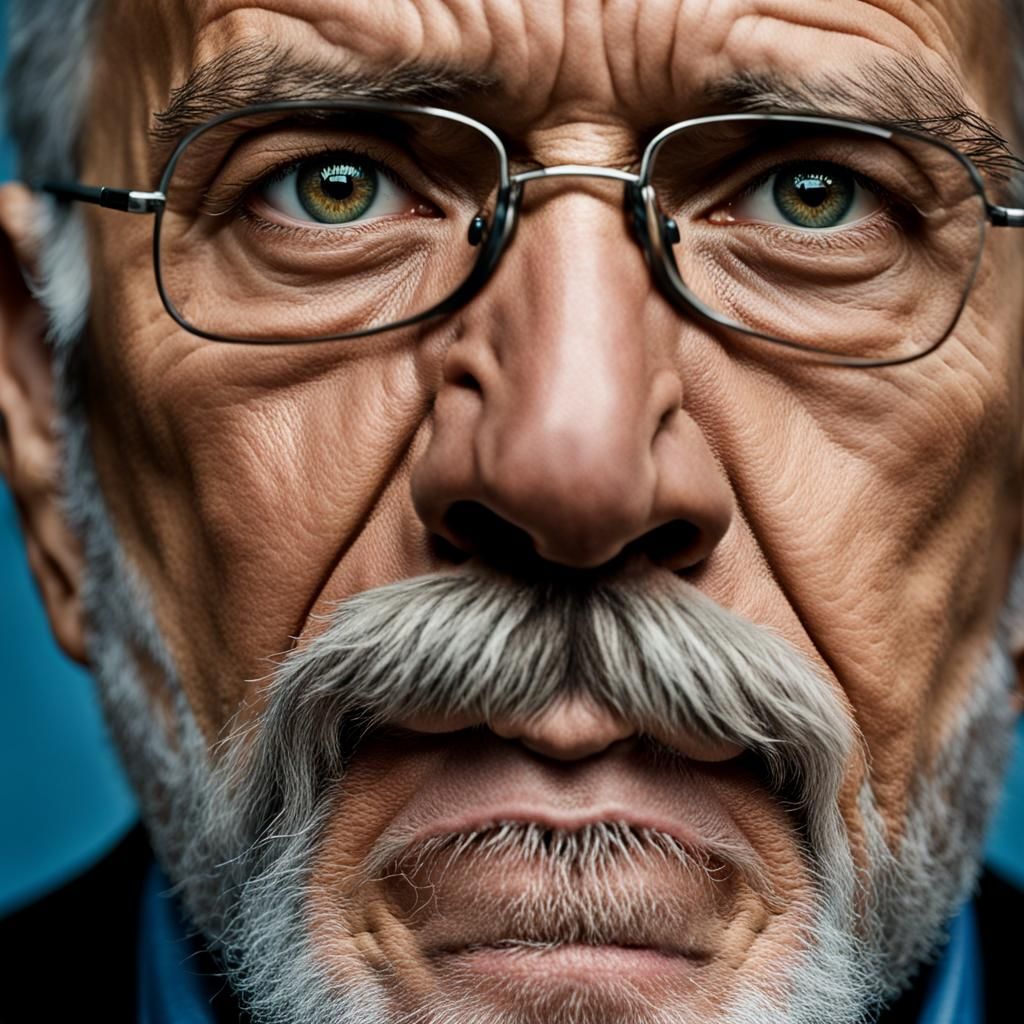 Professional Close-Up Portrait with Bokeh