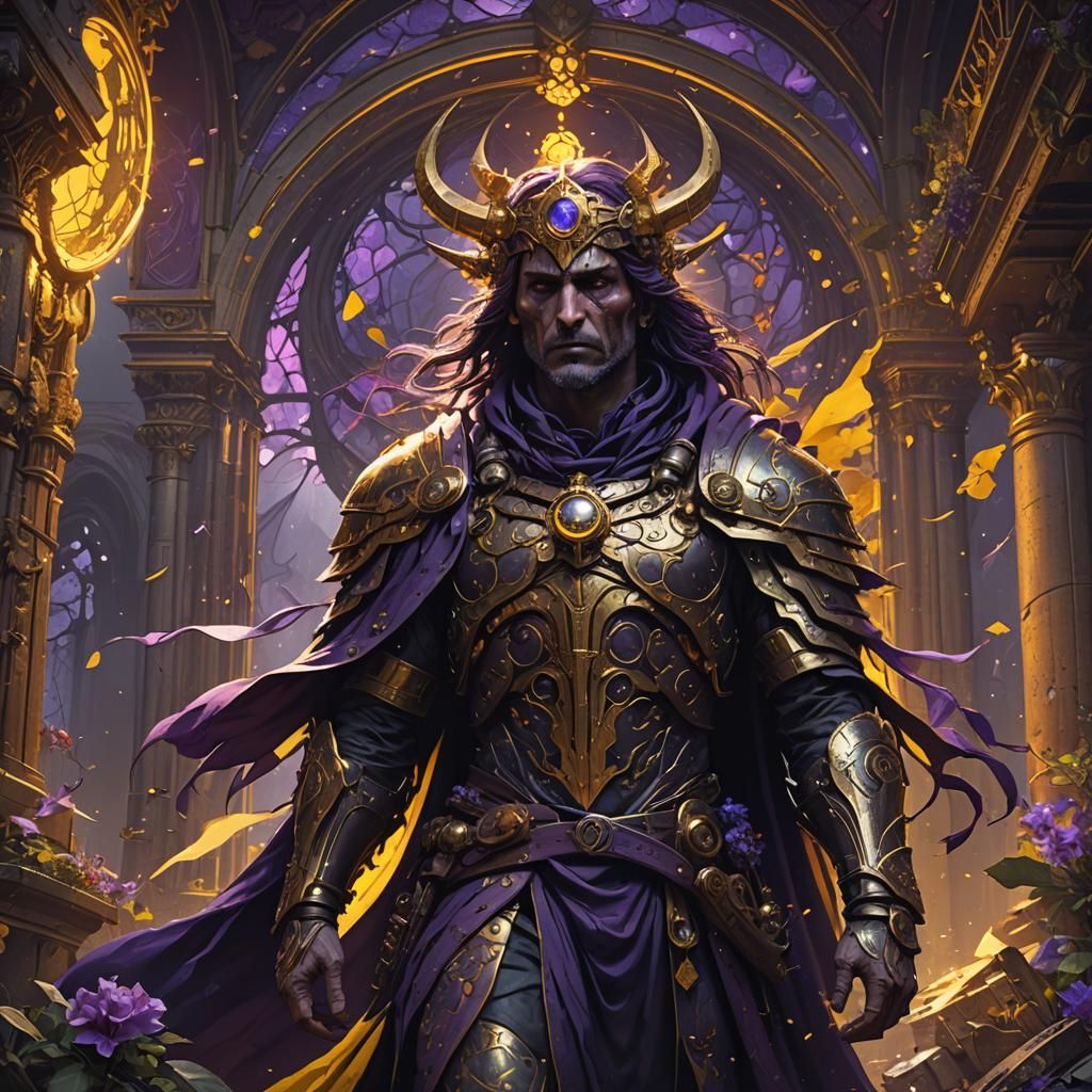 Dark Fantasy Knight Concept Art