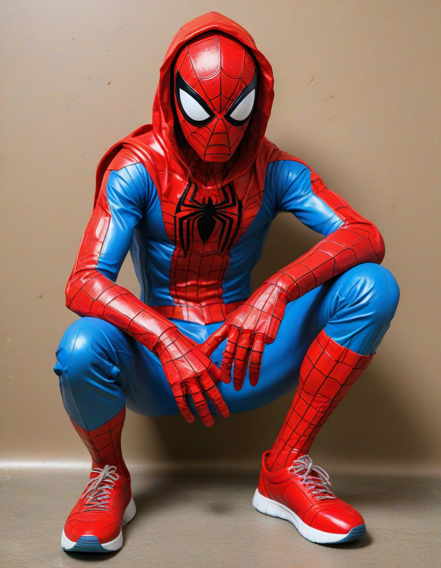 Ragged Urban Spider-Man in DIY Costume