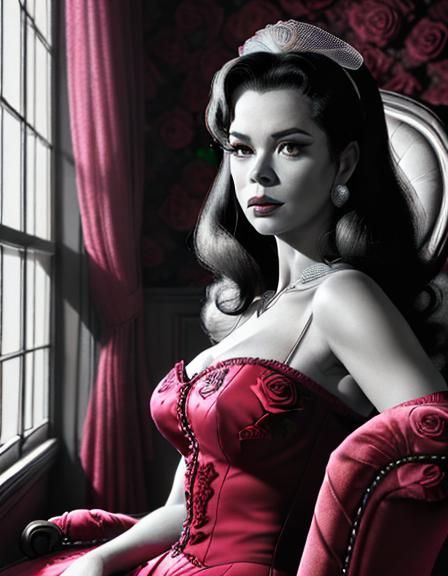 Vintage 50s Style Portrait