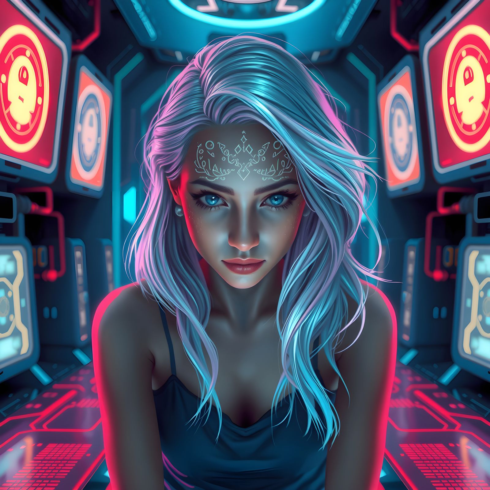 Becky Hypnotized by AI Princess in Dreamscape