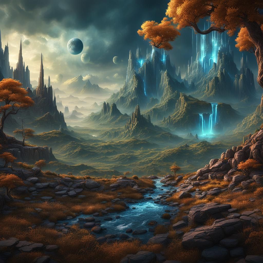 Cool Earth: Detailed Matte Painting in Unreal Engine