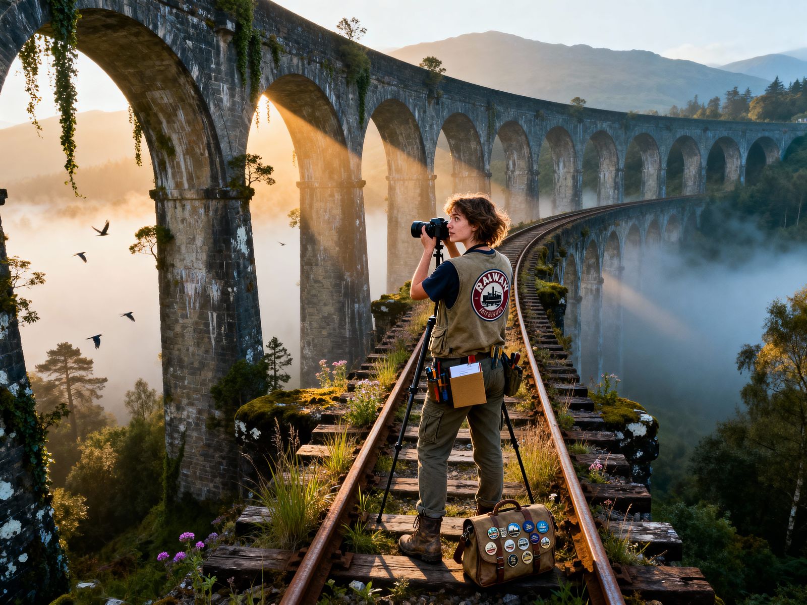 Historian Documents Abandoned Victorian Viaduct