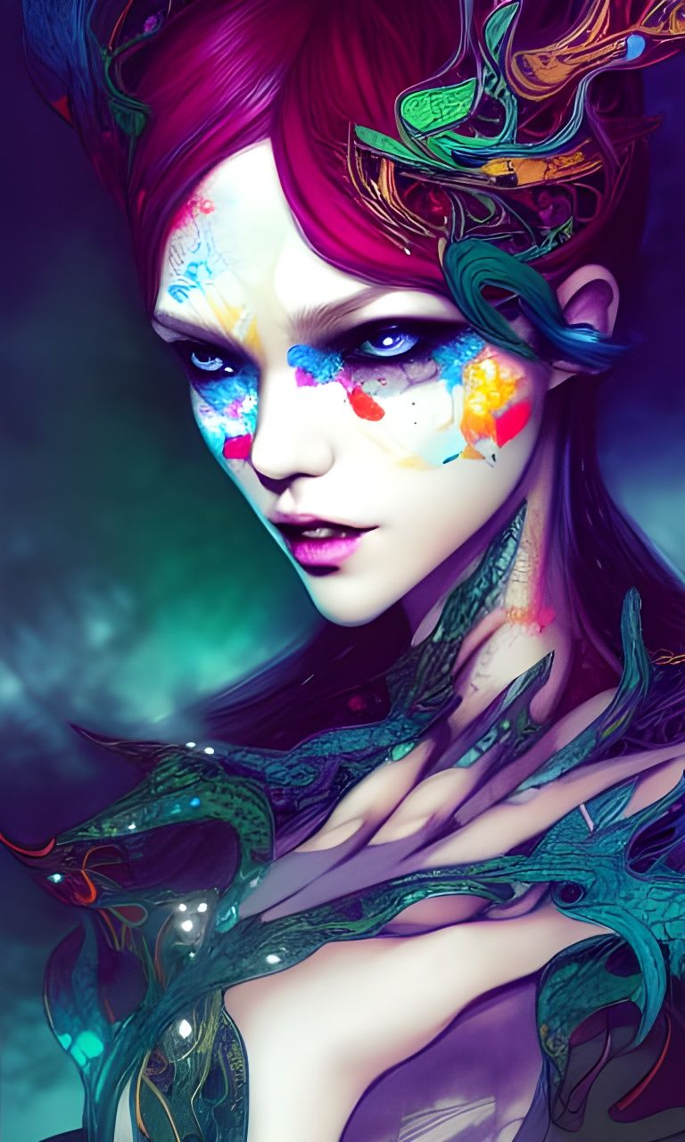 Hyperdetailed Hedge Witch Concept Art