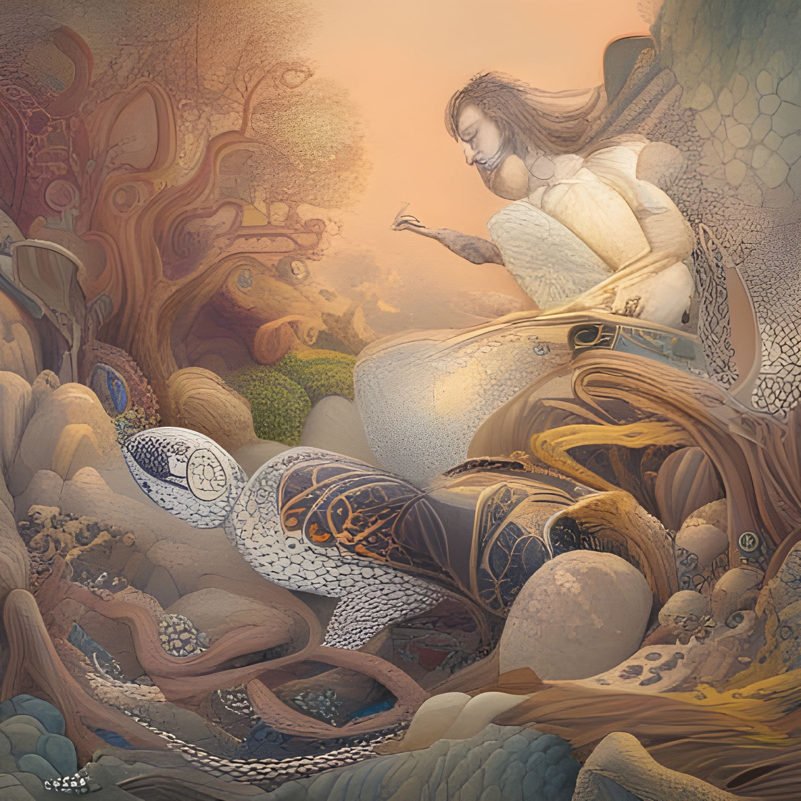 Australian Berserker with Fractal Elements