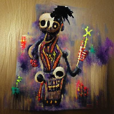 AI Image from a Blank Prompt