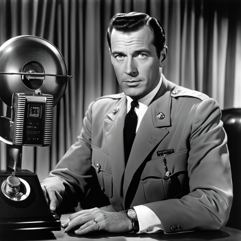 Bob Bailey as Johnny Dollar in Radio Series Promo