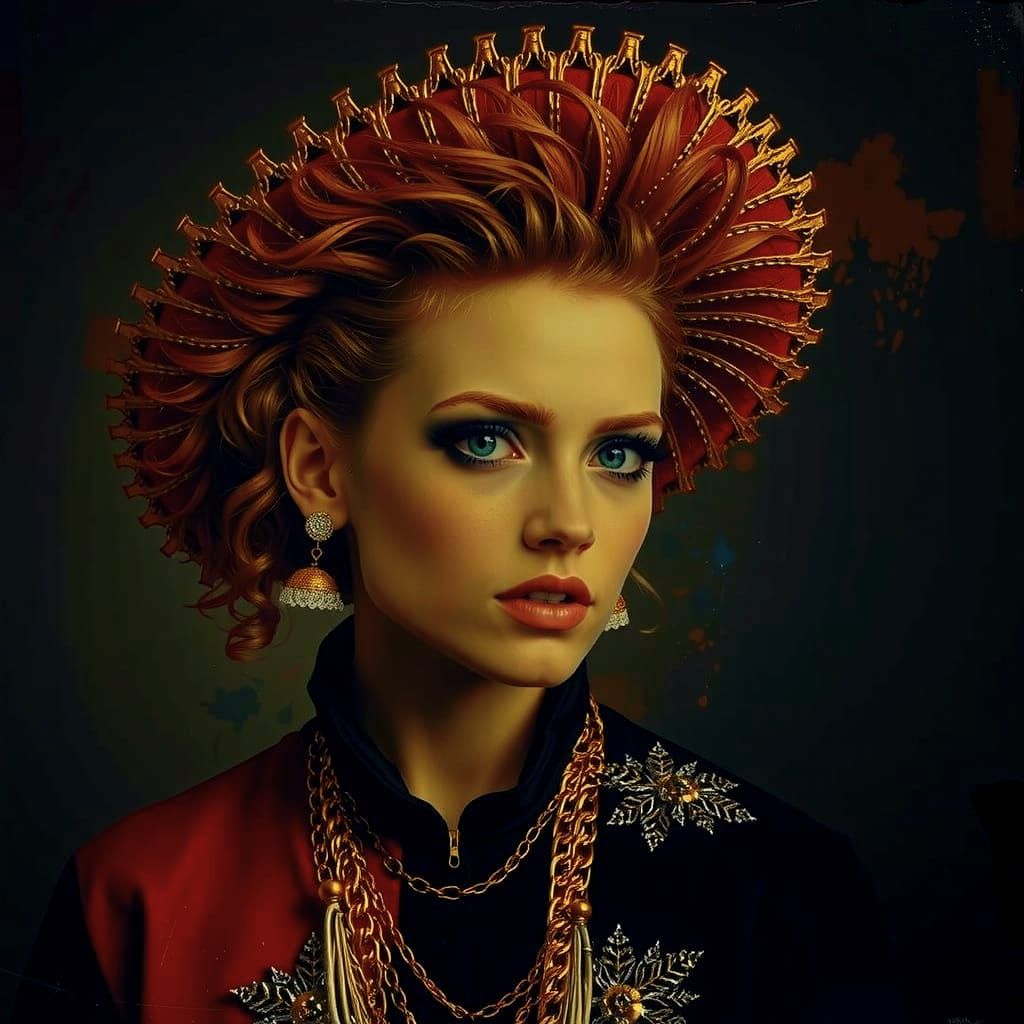 Maximalist Hyperrealistic Sculpture in Vivid Colors