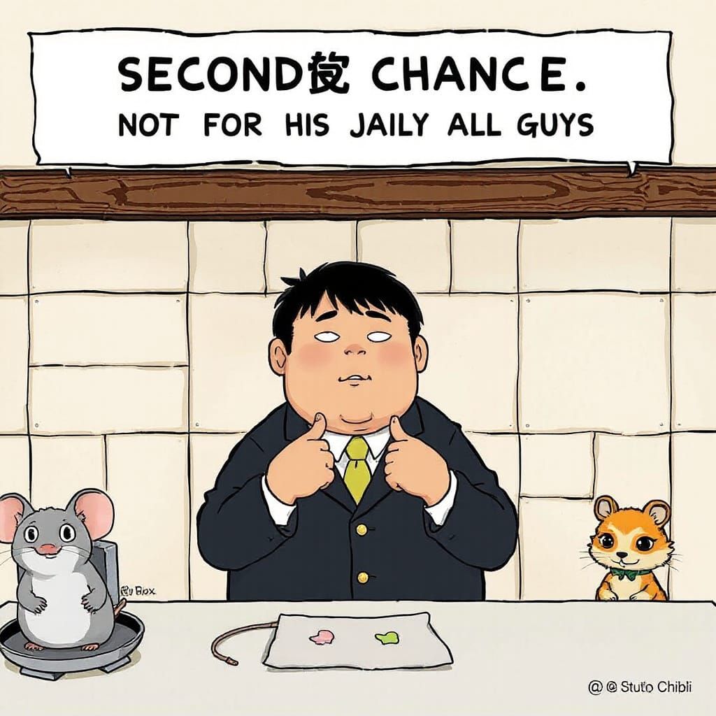 Surreal Scene in Style of Otto Dix and Ghibli