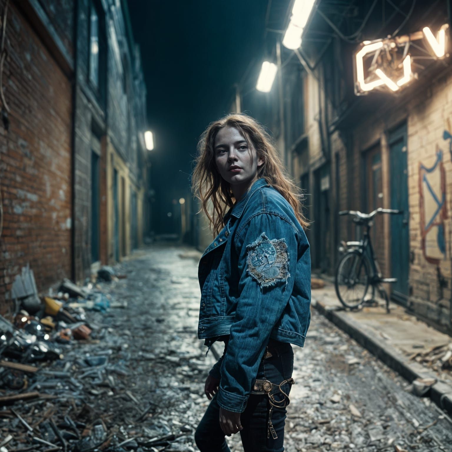 Distressed Denim Wear Inspired by Punk Fashion