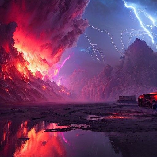 Explosions of Lightning, Fire, and Powder in 3D