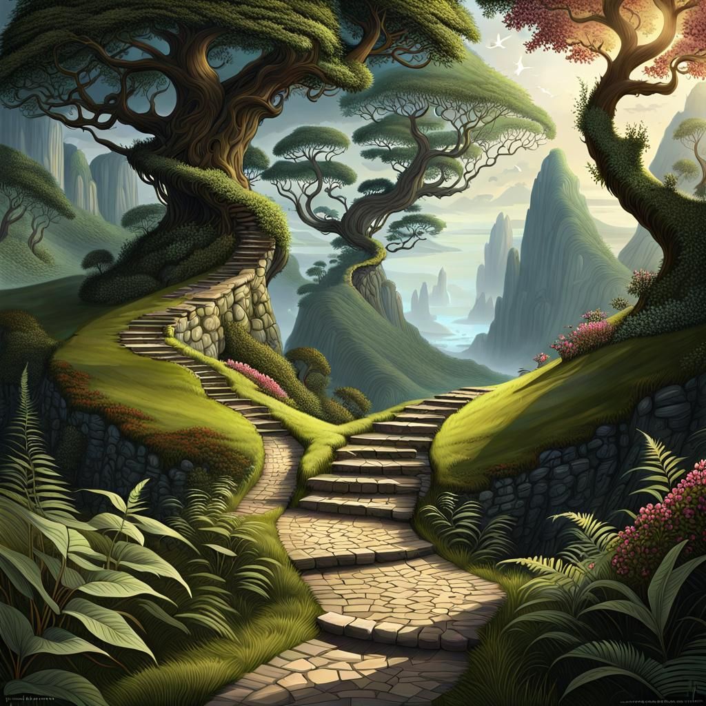 Enchanting Path to a Dark Fantasy Destination