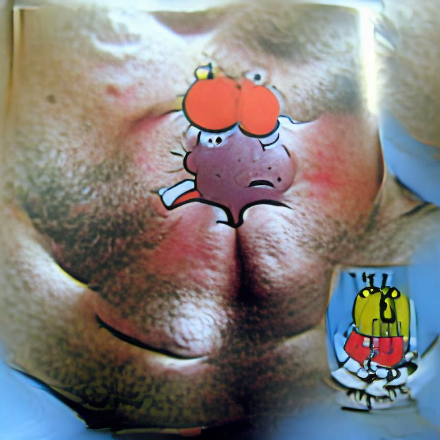Mr. Ugly Book Cover in Mr. Men Style