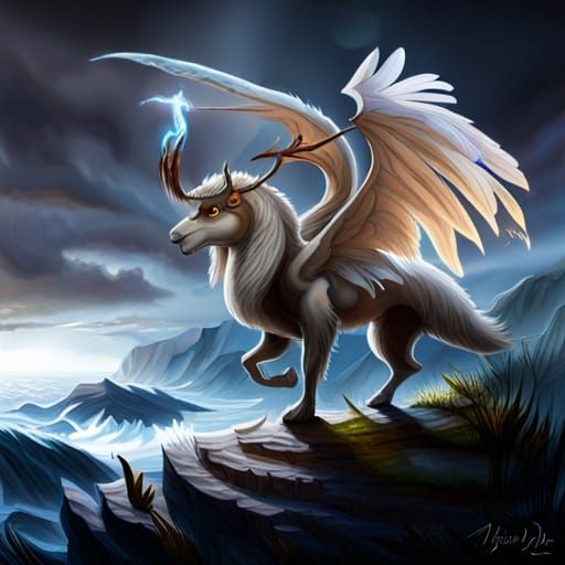AI Generated Mythical Creatures Visualization