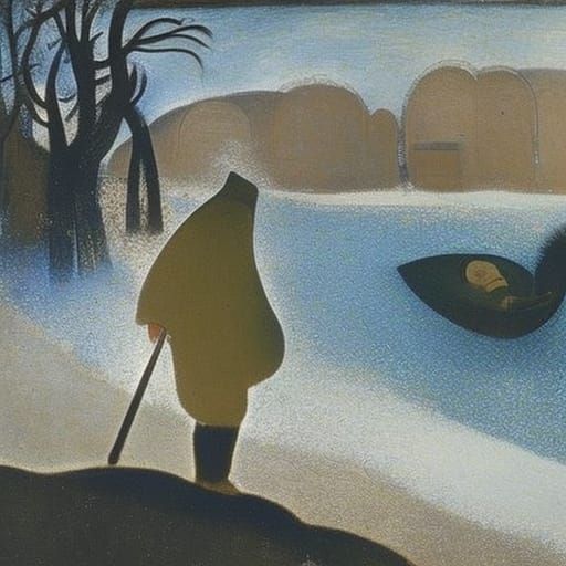 Winter River Bokeh Photography Inspired by Surrealism