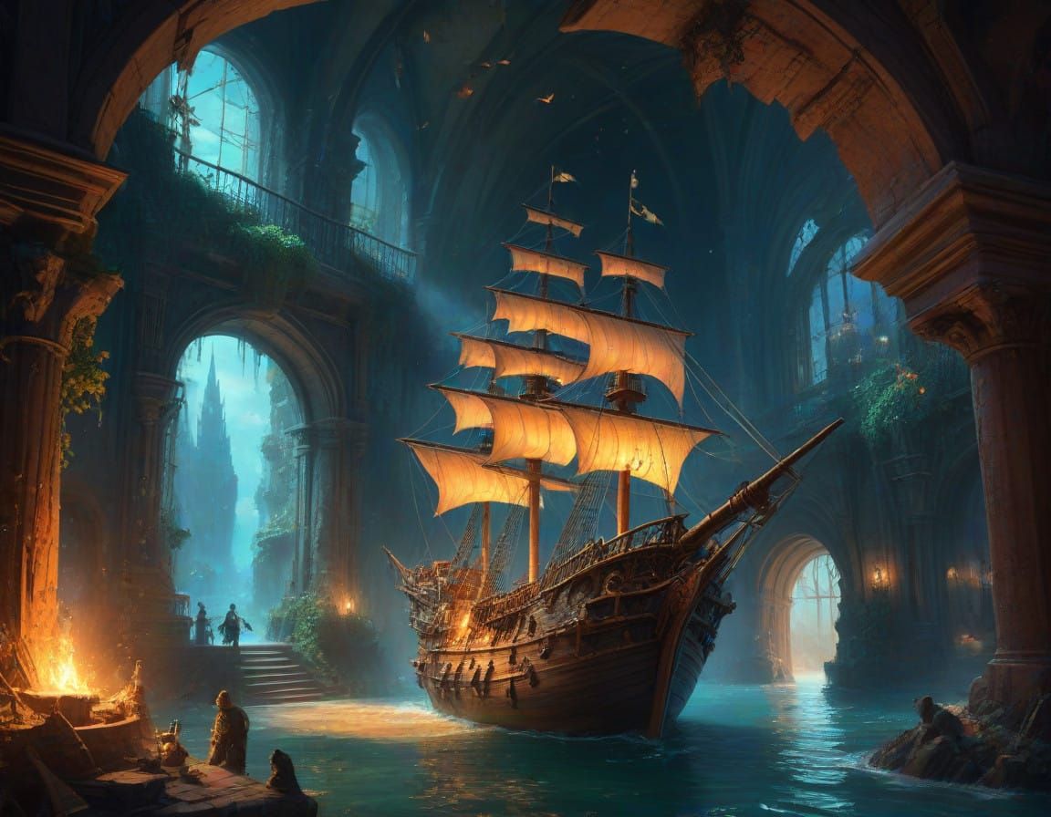 Fantastical Neverland Palace Under Siege