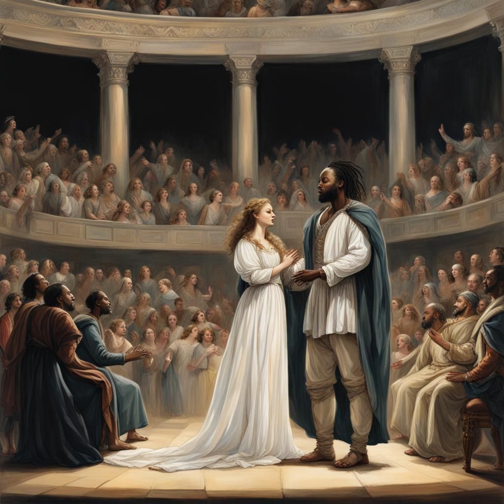 Opera Othello Performance in Greek Amphitheater