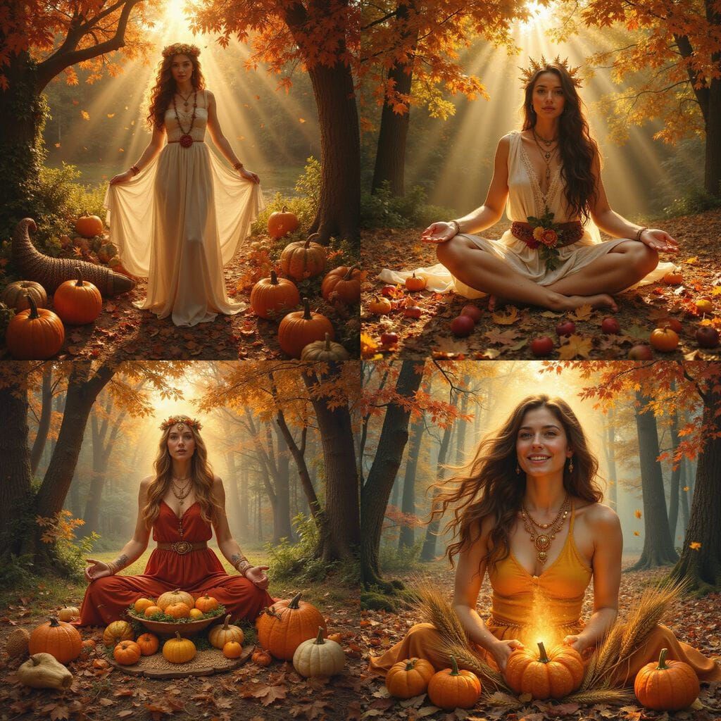 Mabon Goddess of Fall Equinox Celebration