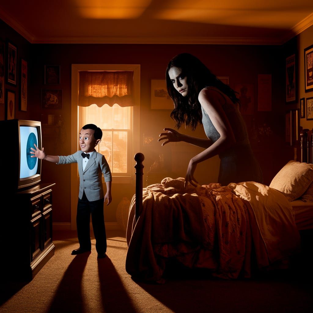 Mr. Bean's Terrifying Encounter with Samara