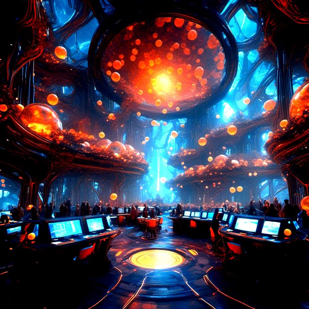 Energy Systems: A Detailed Matte Painting